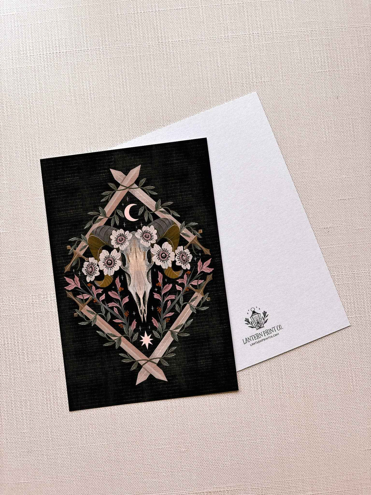 Art Print: Keeper of Bones; 5x7, 8x10, 4x6