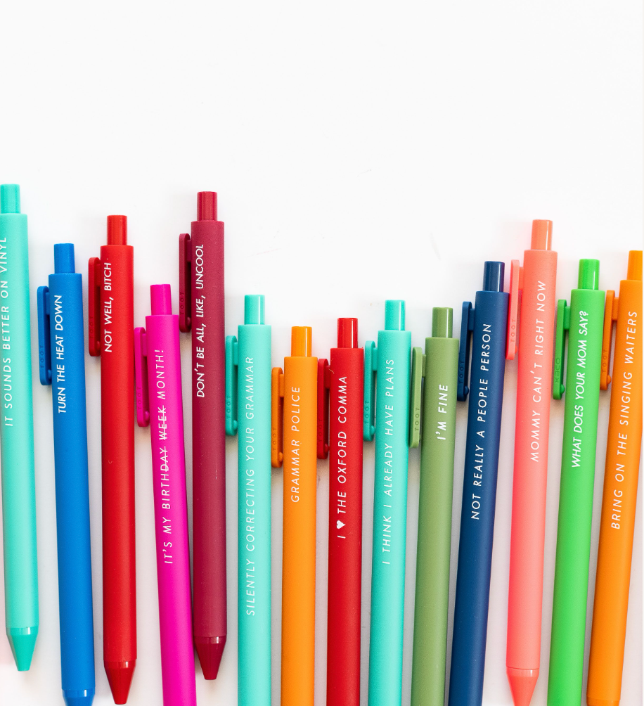 Book Snob Pen Set
