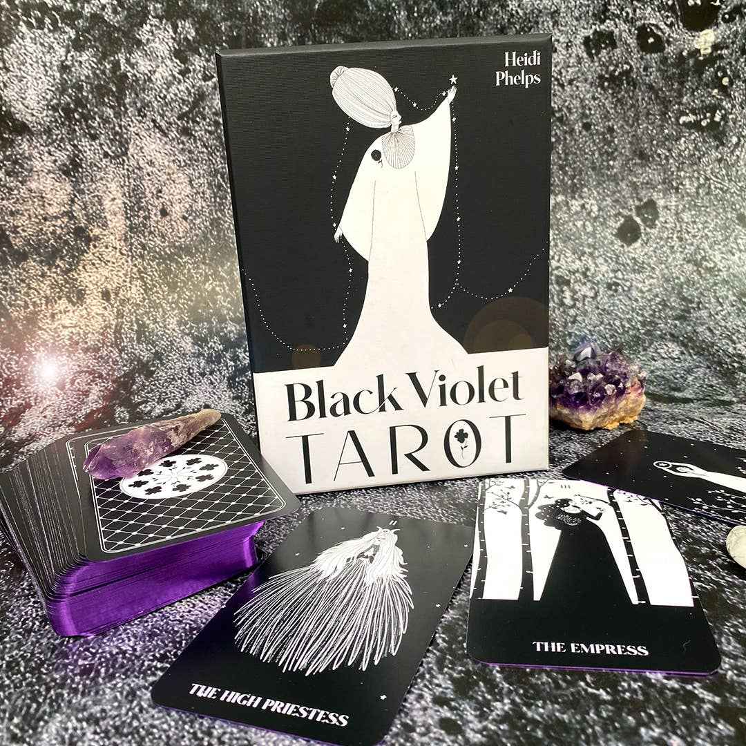 Black Violet Tarot by Heidi  Phelps