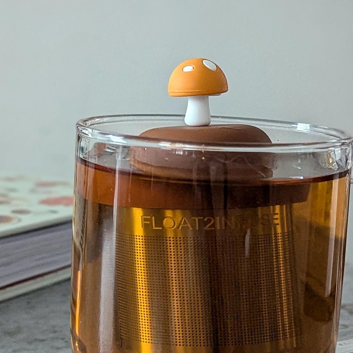 Gold Mushroom | Floating Tea Steeper