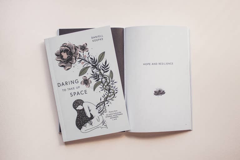 Daring To Take Up Space - paperback book By Daniell Koepke