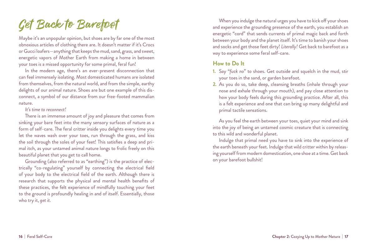 Feral Self-Care: 100 Ways to Liberate and Celebrate Your Messy, Wild, and Untamed Self