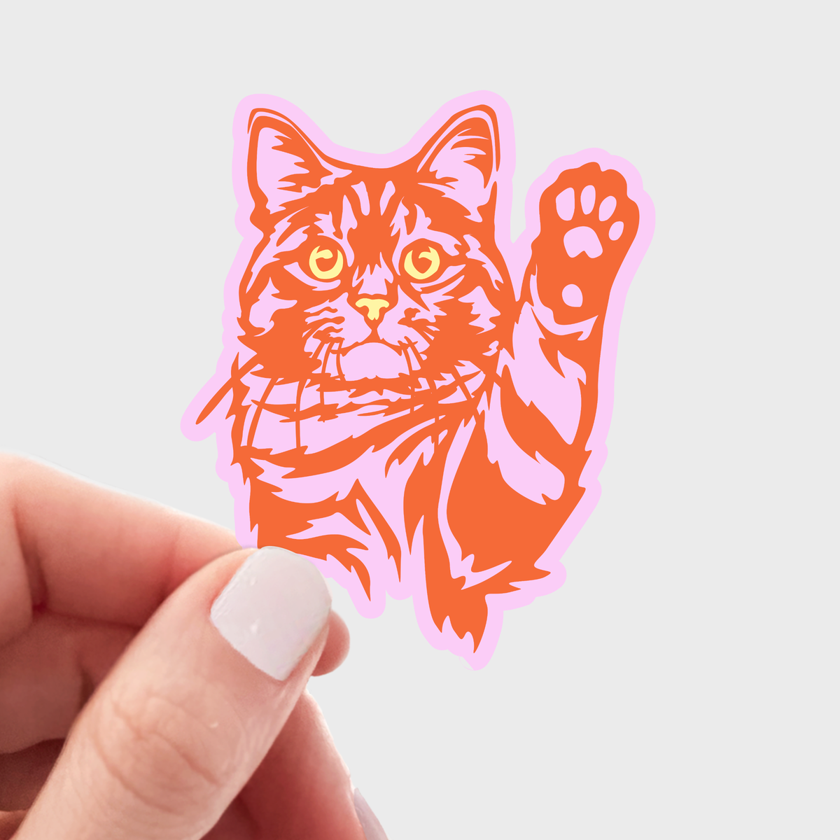90s Cat Sticker