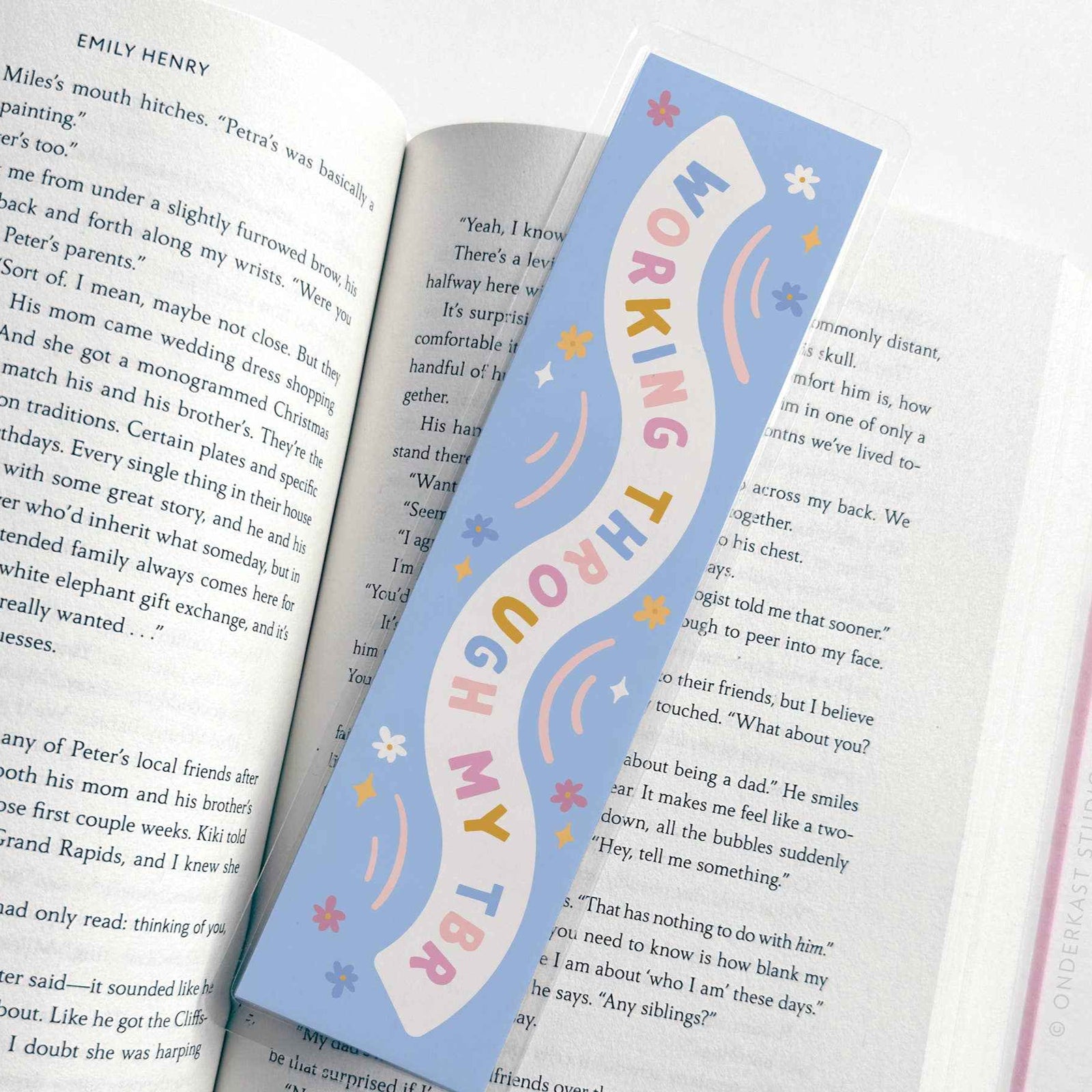 Working Through My TBR Laminated Bookmark