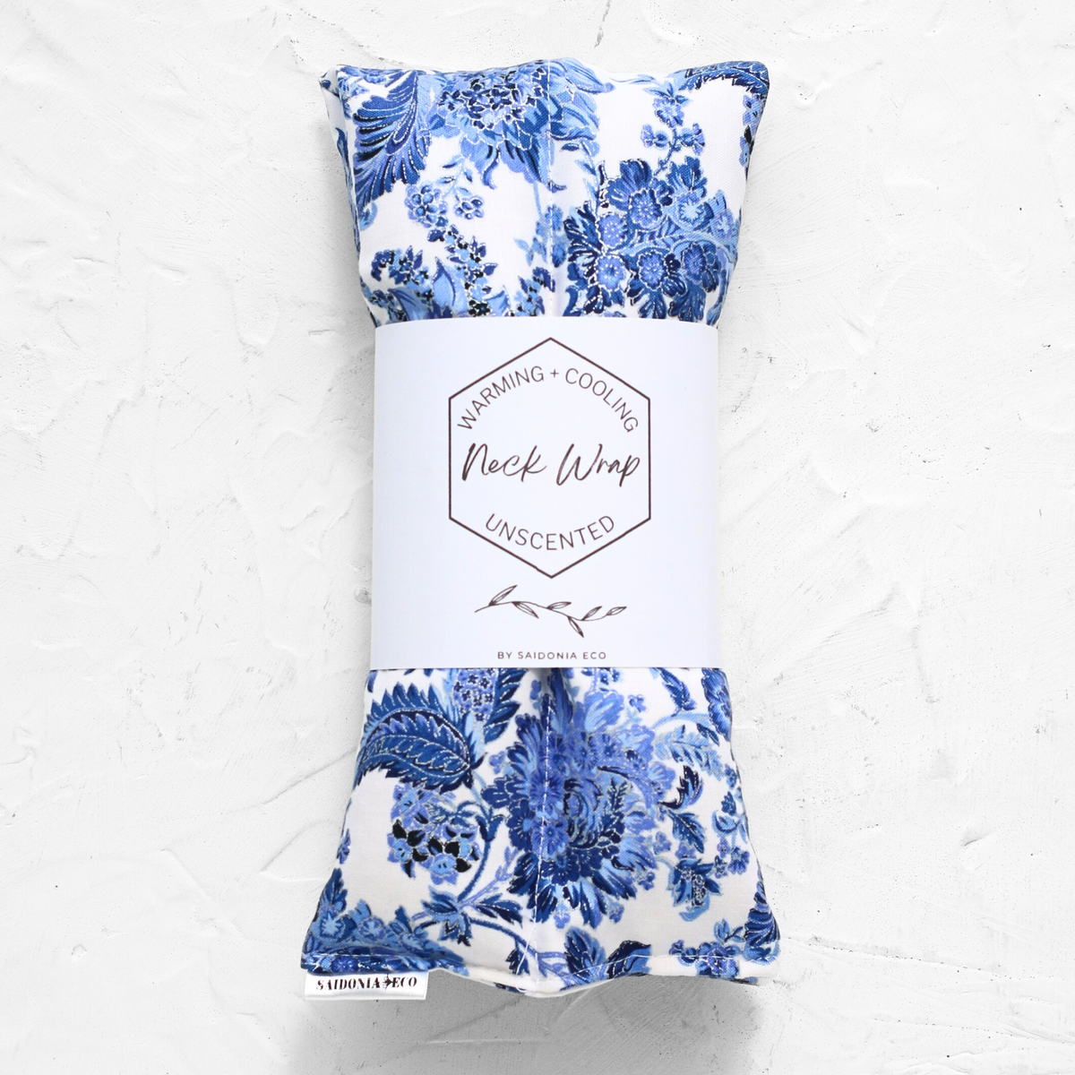 Chinoiserie Blue Hot & Cold Therapy Neck Wrap