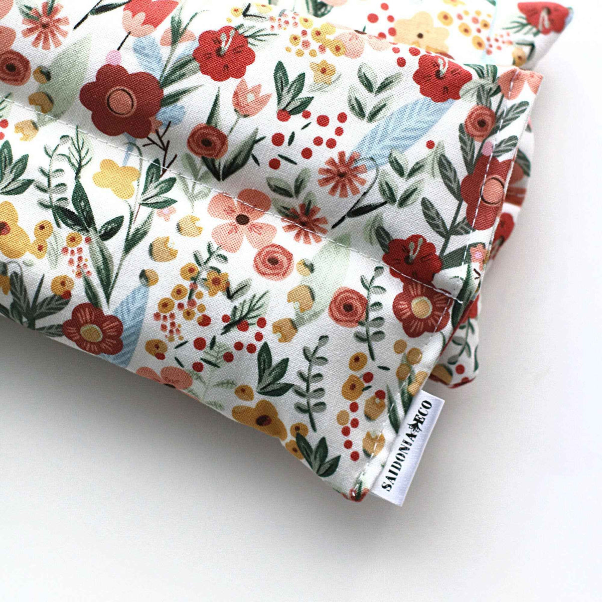 Neck and Body Wrap Hot Cold Weighted Rice Bag ⋆ Boho Flowers