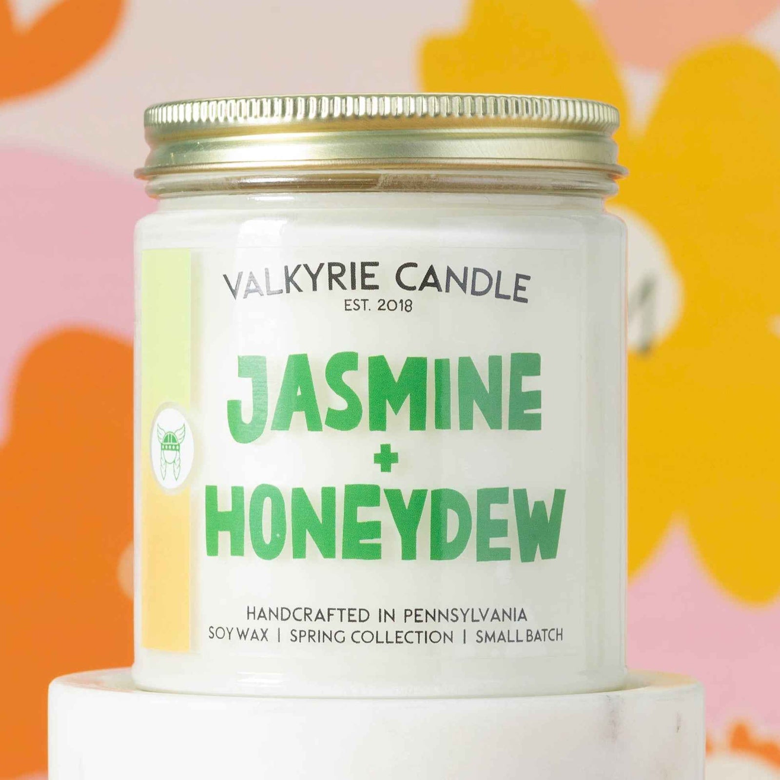 Jasmine + Honeydew Candle | Spring Collection