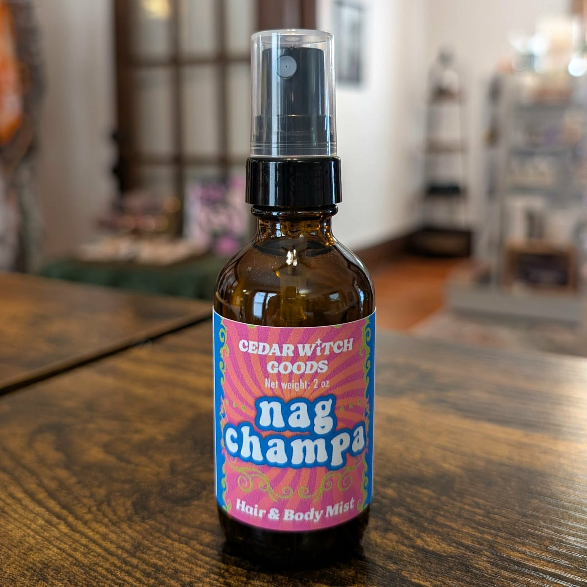 Nag Champa Hair & Body Mist | Alcohol-Free