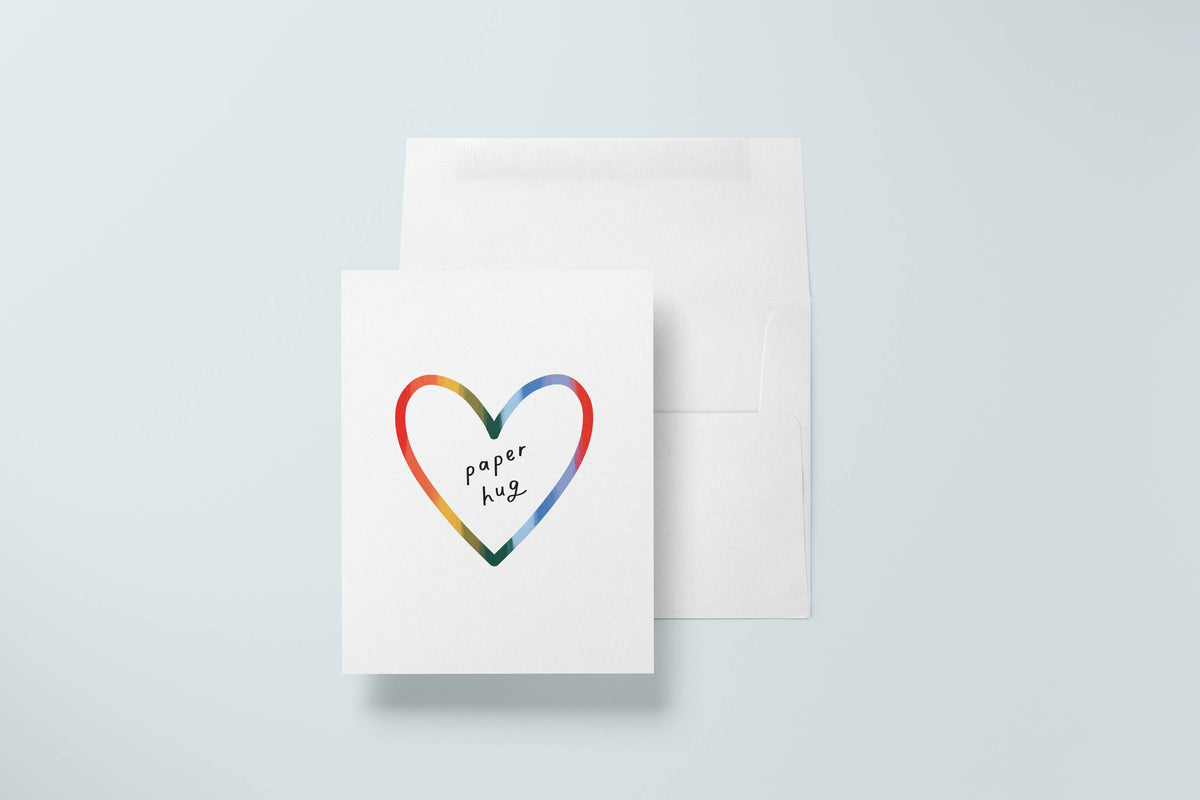 Paper Hug Card | Sympathy Cards, Encouragement