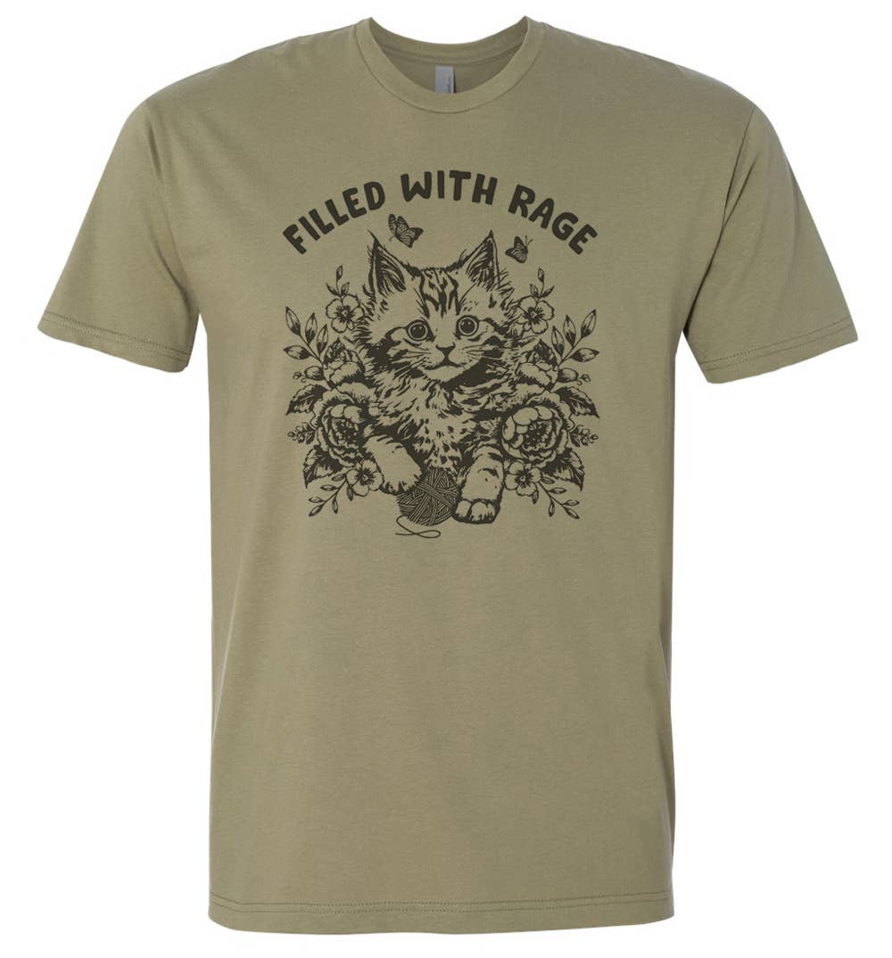 Filled With Rage Kitten T-Shirt