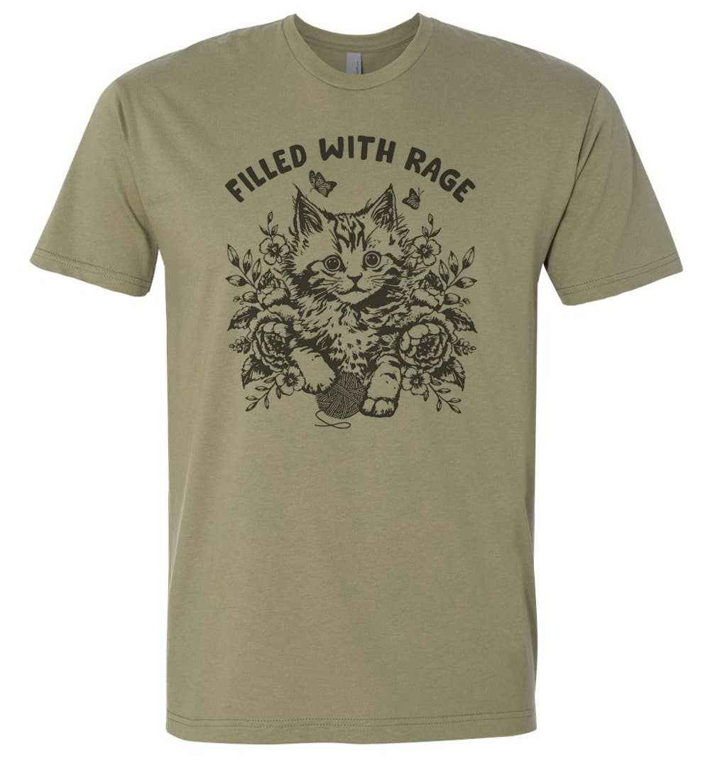 Filled With Rage Kitten T-Shirt