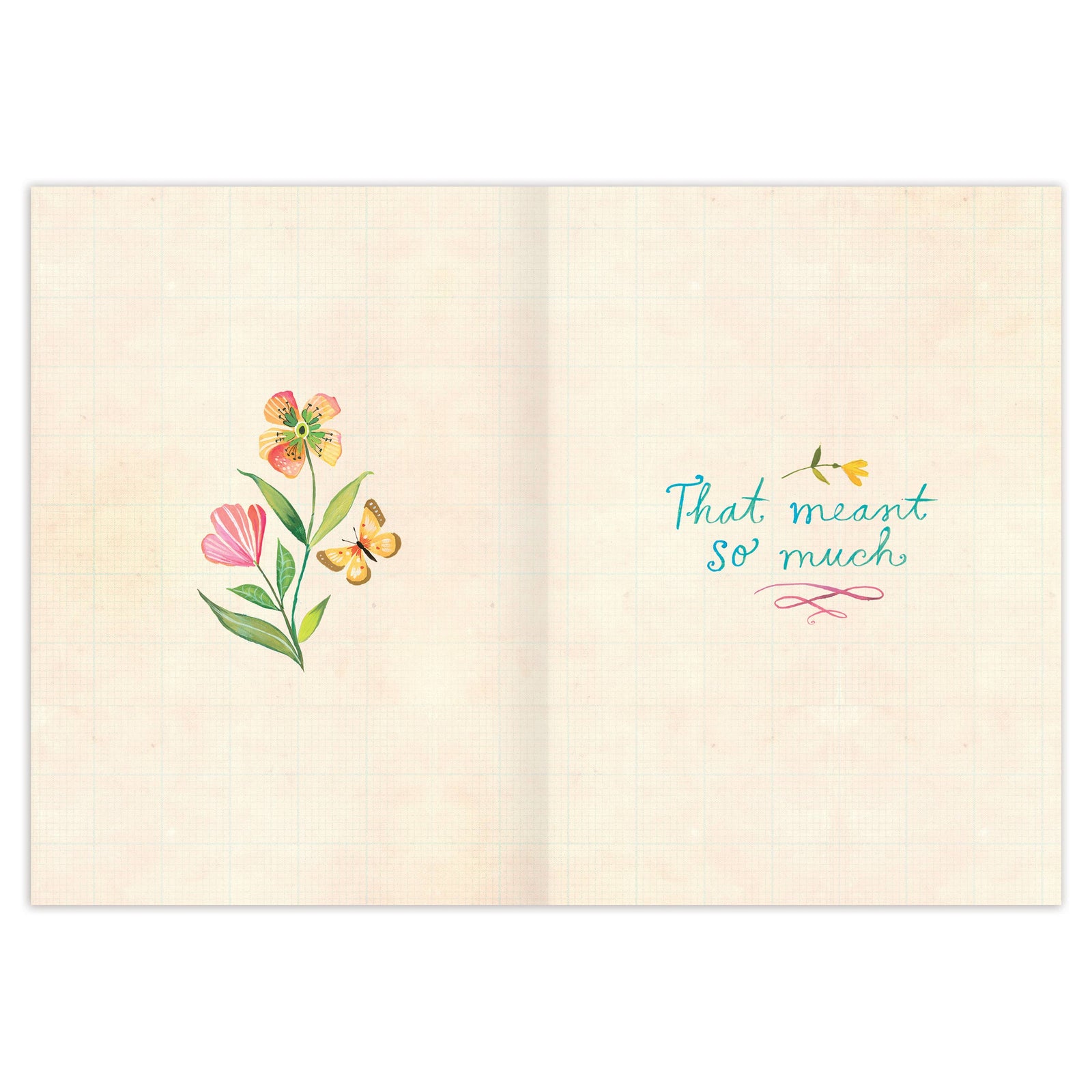 Rose Thank You Card