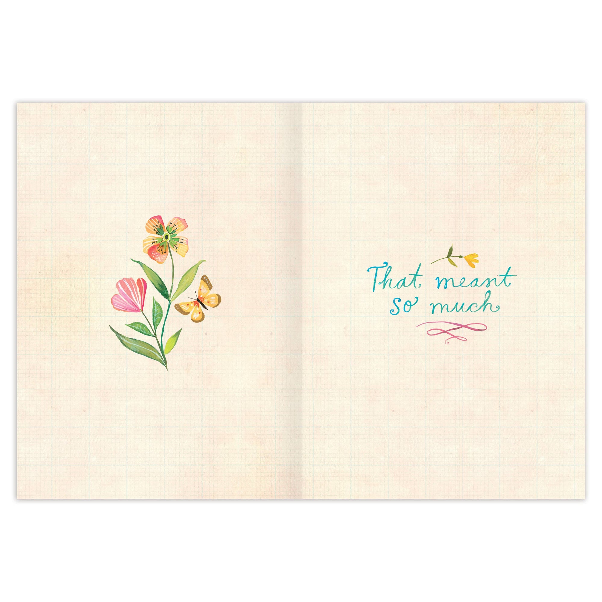 Rose Thank You Card