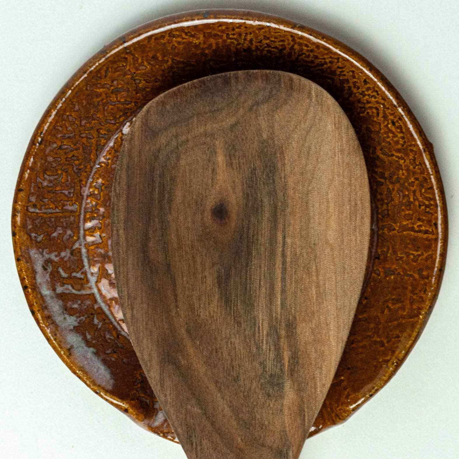 Mushroom Ceramic Spoon Rest