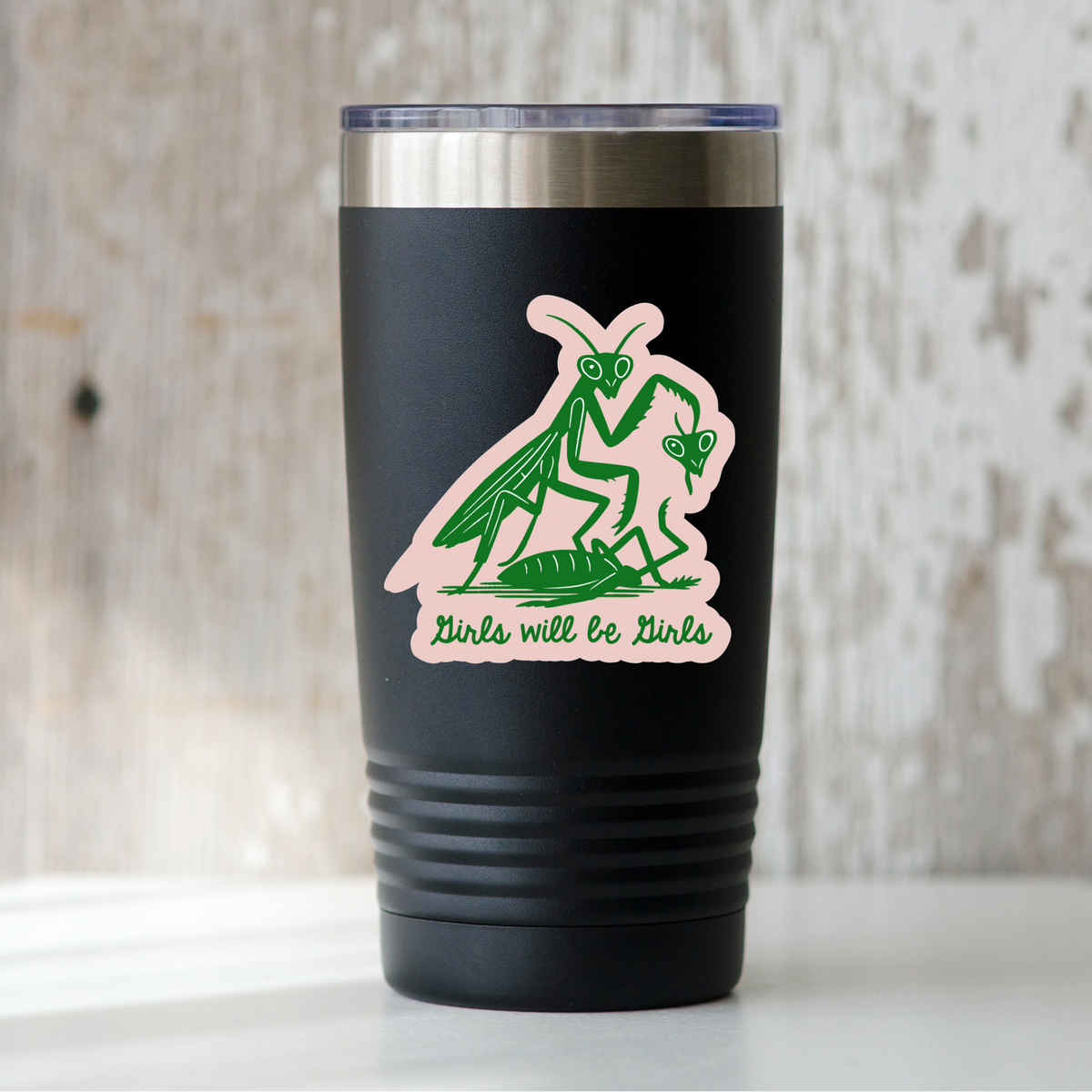 Girls Will Be Girls Vinyl Sticker