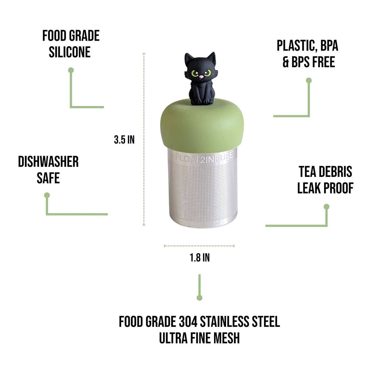 Halloween Cat | Floating Tea Infuser