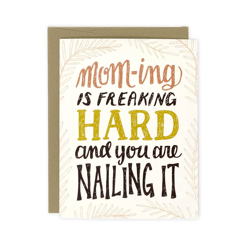 Moming Mother&#39;s Day Greeting Card