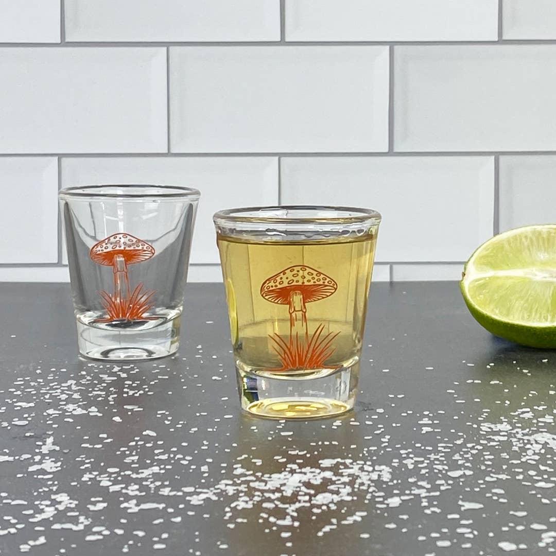 Mushroom Shot Glass