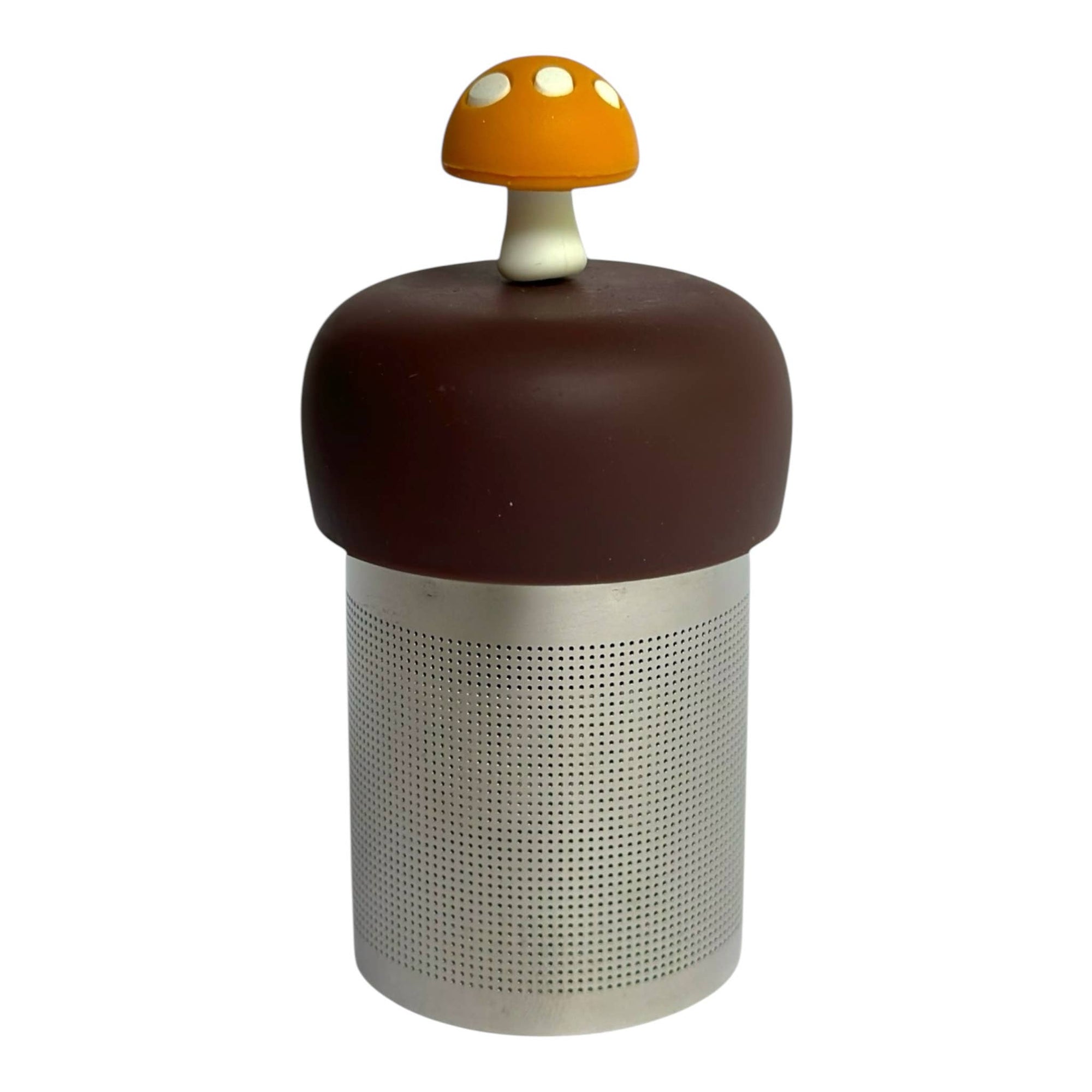 Yellow Mushroom Floating Tea Steeper