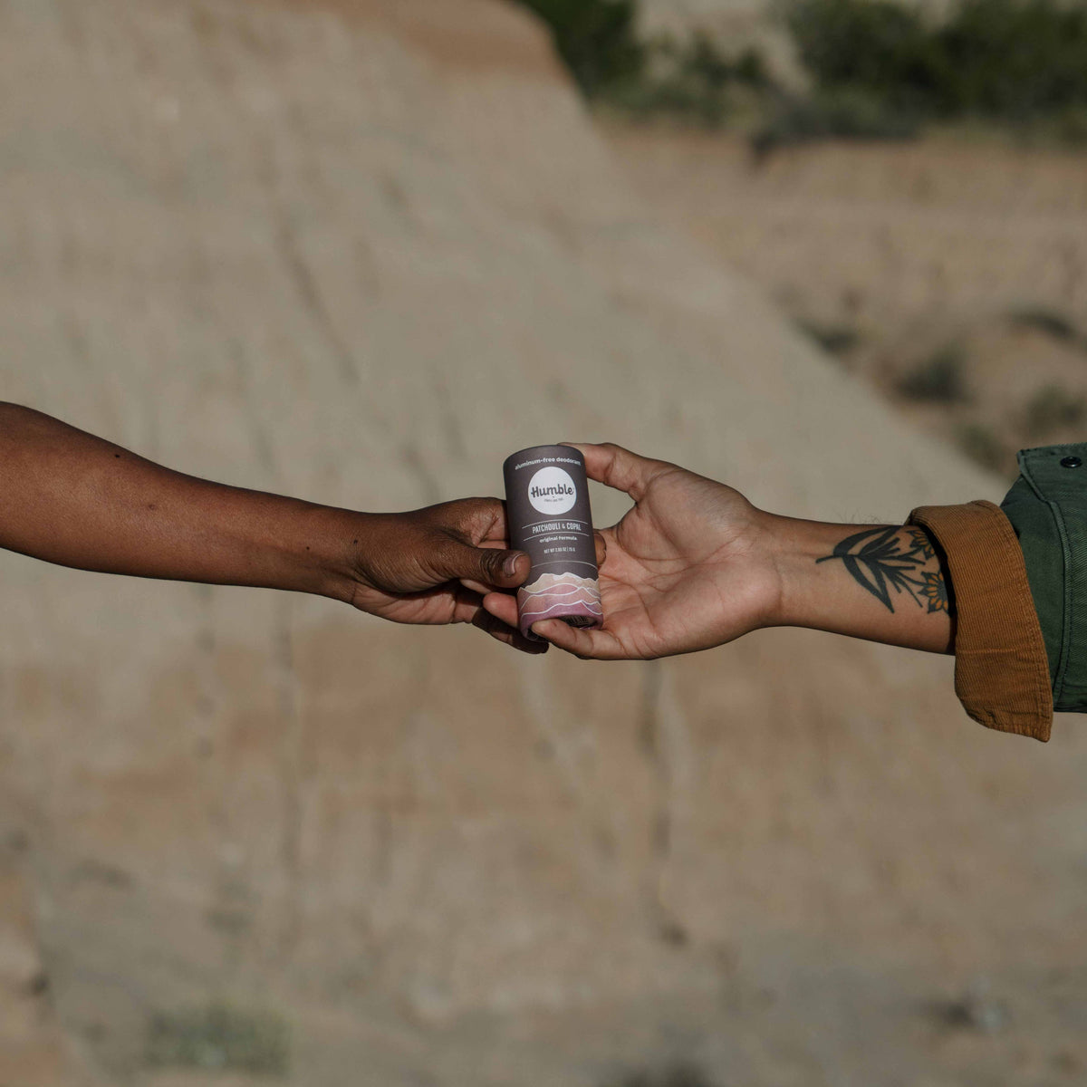 Patchouli &amp; Copal Deodorant - Natural, Plastic Free