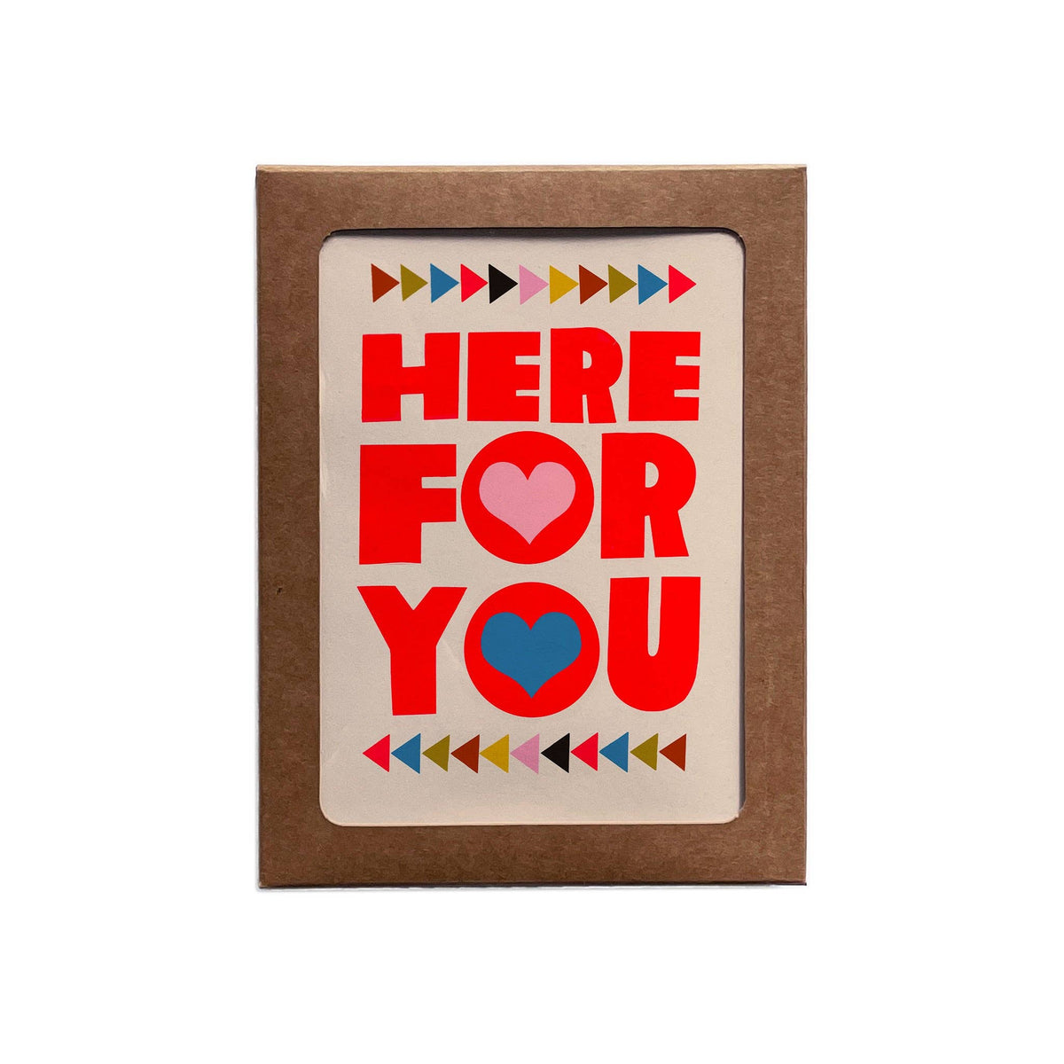 Here For You Greeting Card | Lisa Congdon