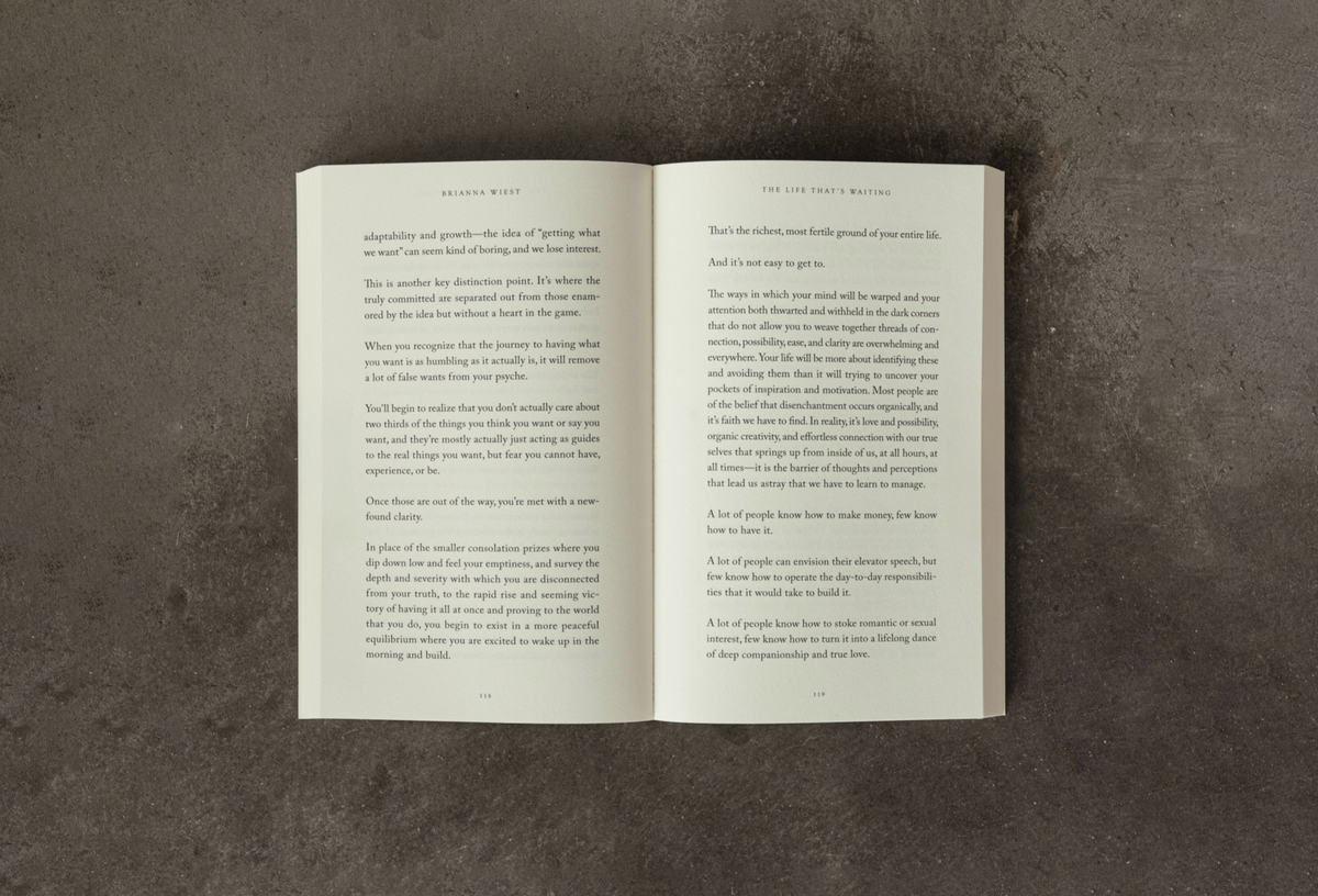 The Life That&#39;s Waiting (book)