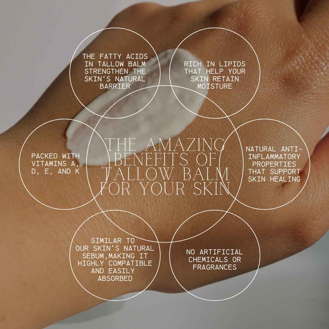 Lavender + Bergamot Whipped Tallow Balm