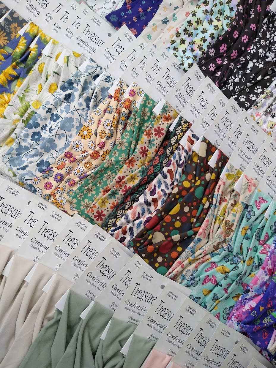 Mauve Purplish Pink Solid Twist Knit Headbands