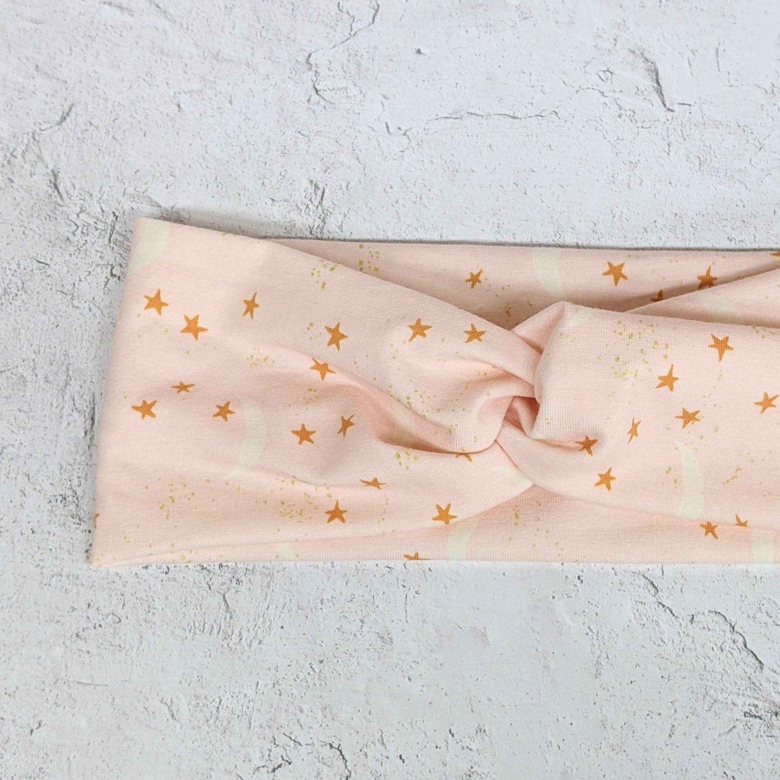 Faux Knot Headband - Stargazing Pink
