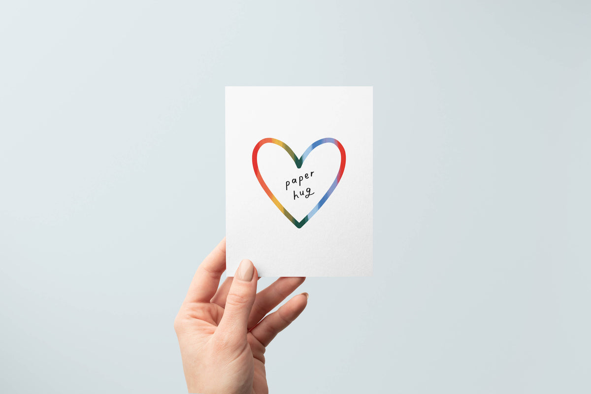 Paper Hug Card | Sympathy Cards, Encouragement