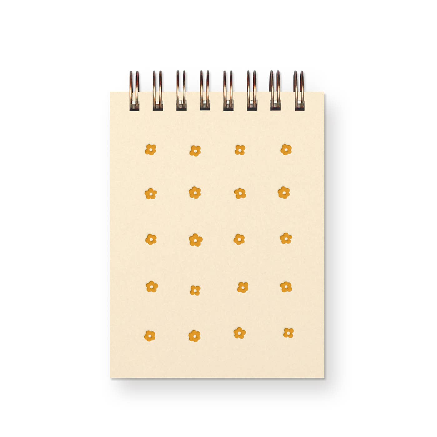 Flower Grid Mini Jotter Notebook |  - Cedar Witch Goods