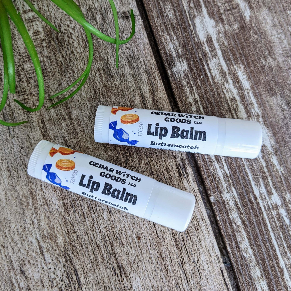  Butterscotch Flavored Unsweetened Lip Balm