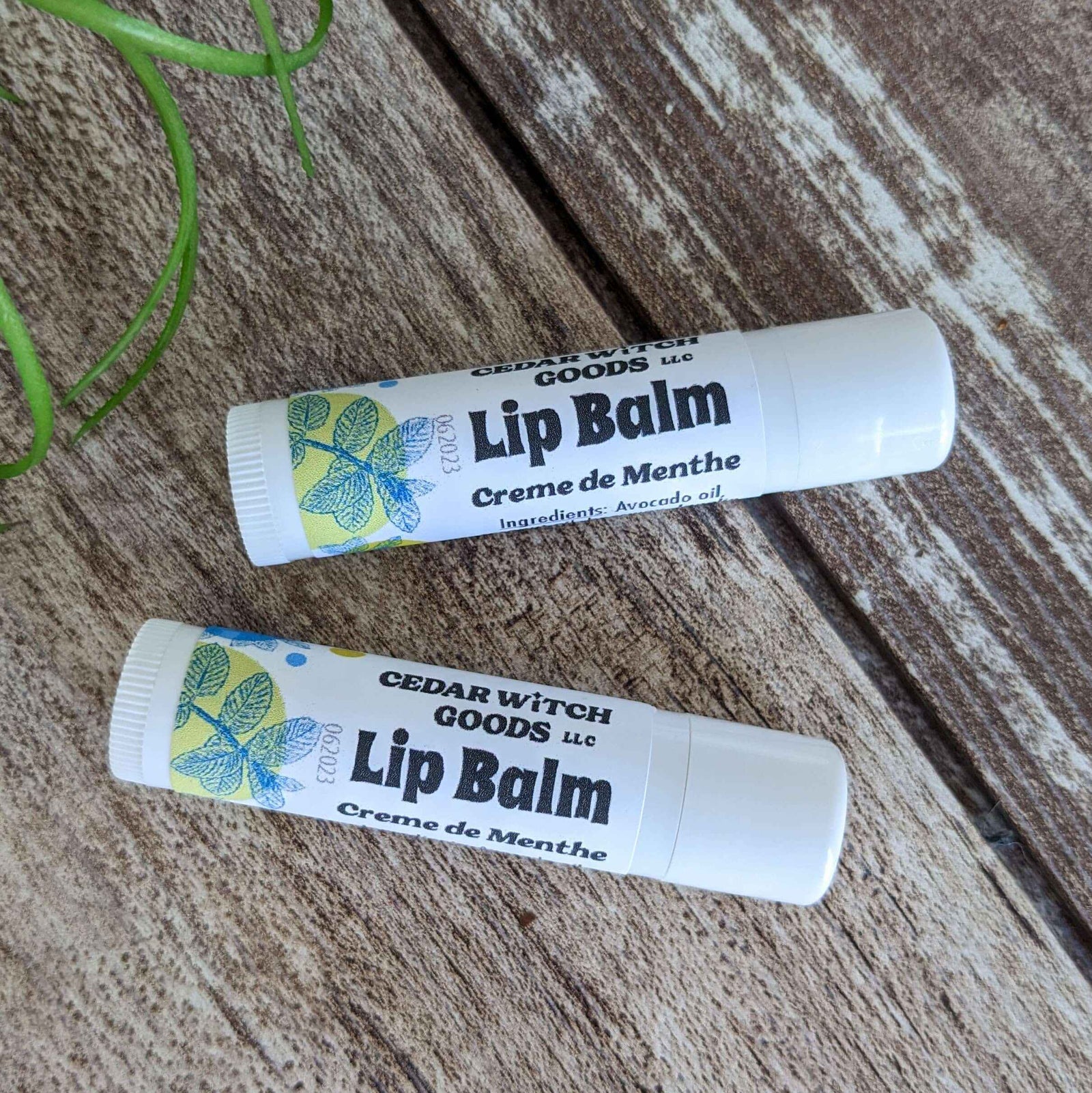 Creme de Menthe Minty Lip Balm With Lanolin