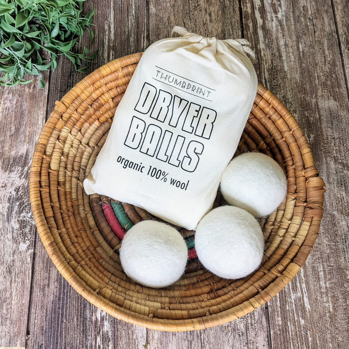 Wool Dryer Balls - set of 6 (old branding)