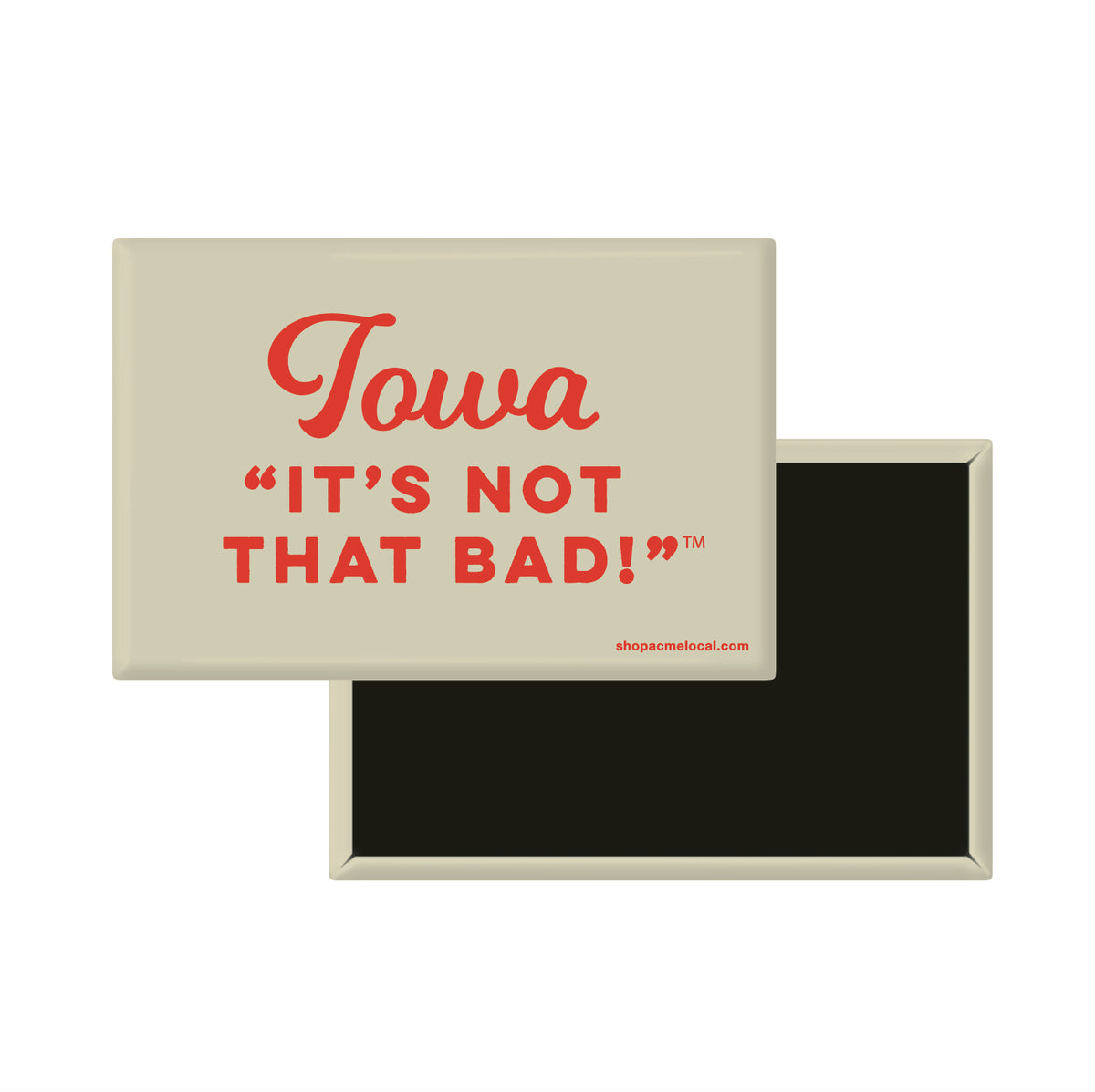 Iowa: It&#39;s Not That Bad! Refrigerator Magnet