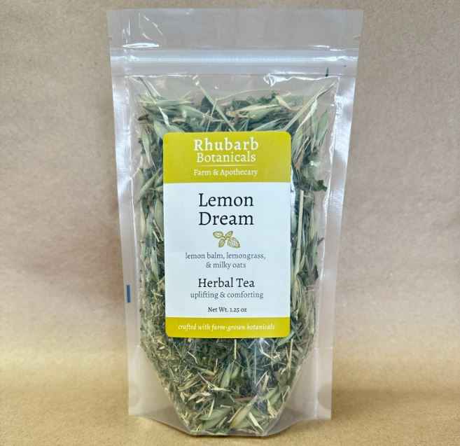 Lemon Dream Herbal Tea | Rhubarb Botanicals