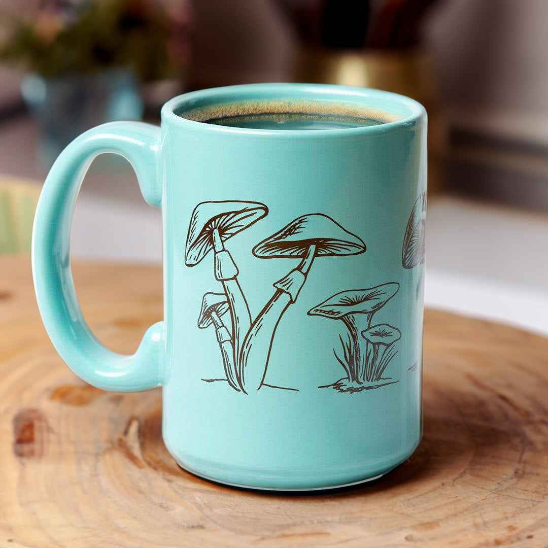 Mushroom Ceramic Coffee Mug
