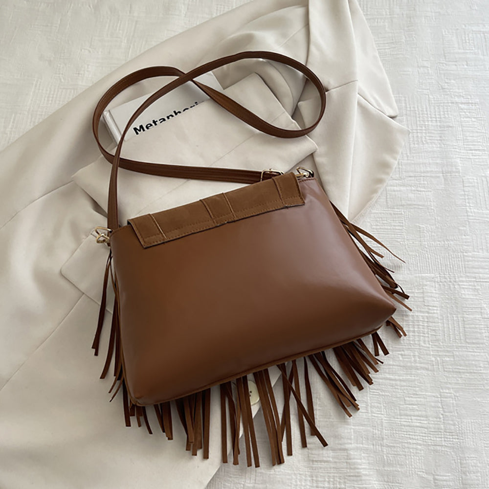 Boho Fringe Crossbody Bag