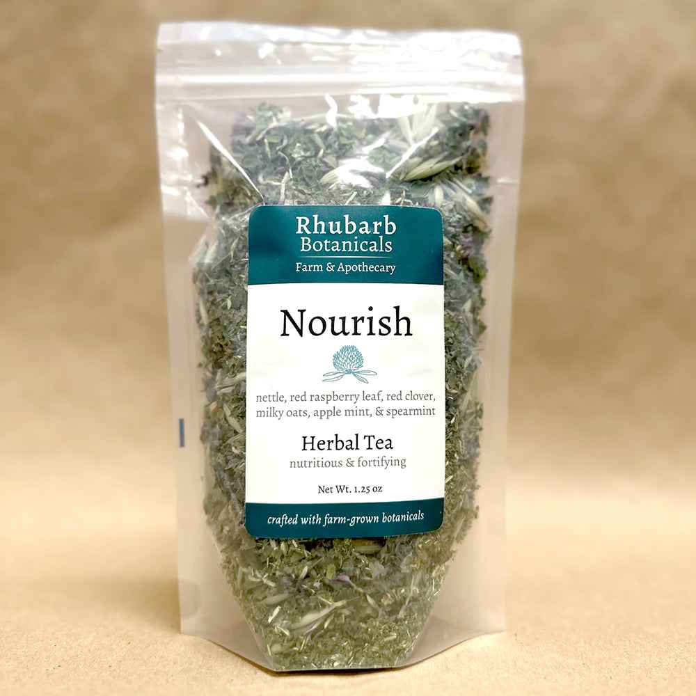 Nourish Herbal Tea | Rhubarb Botanicals