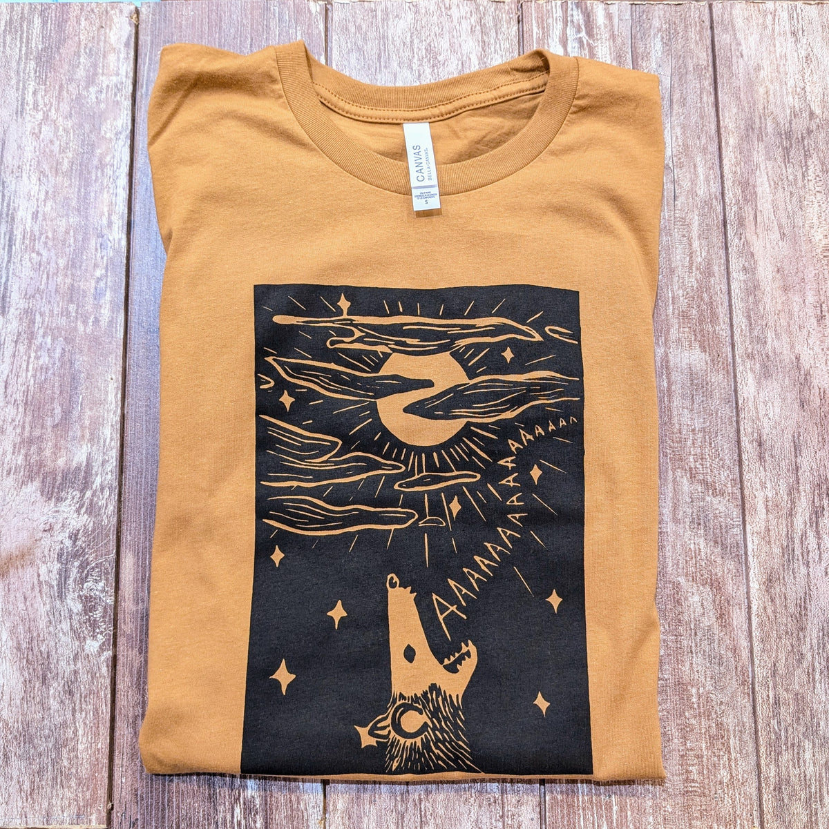 Possum Screaming at the Moon T-Shirt
