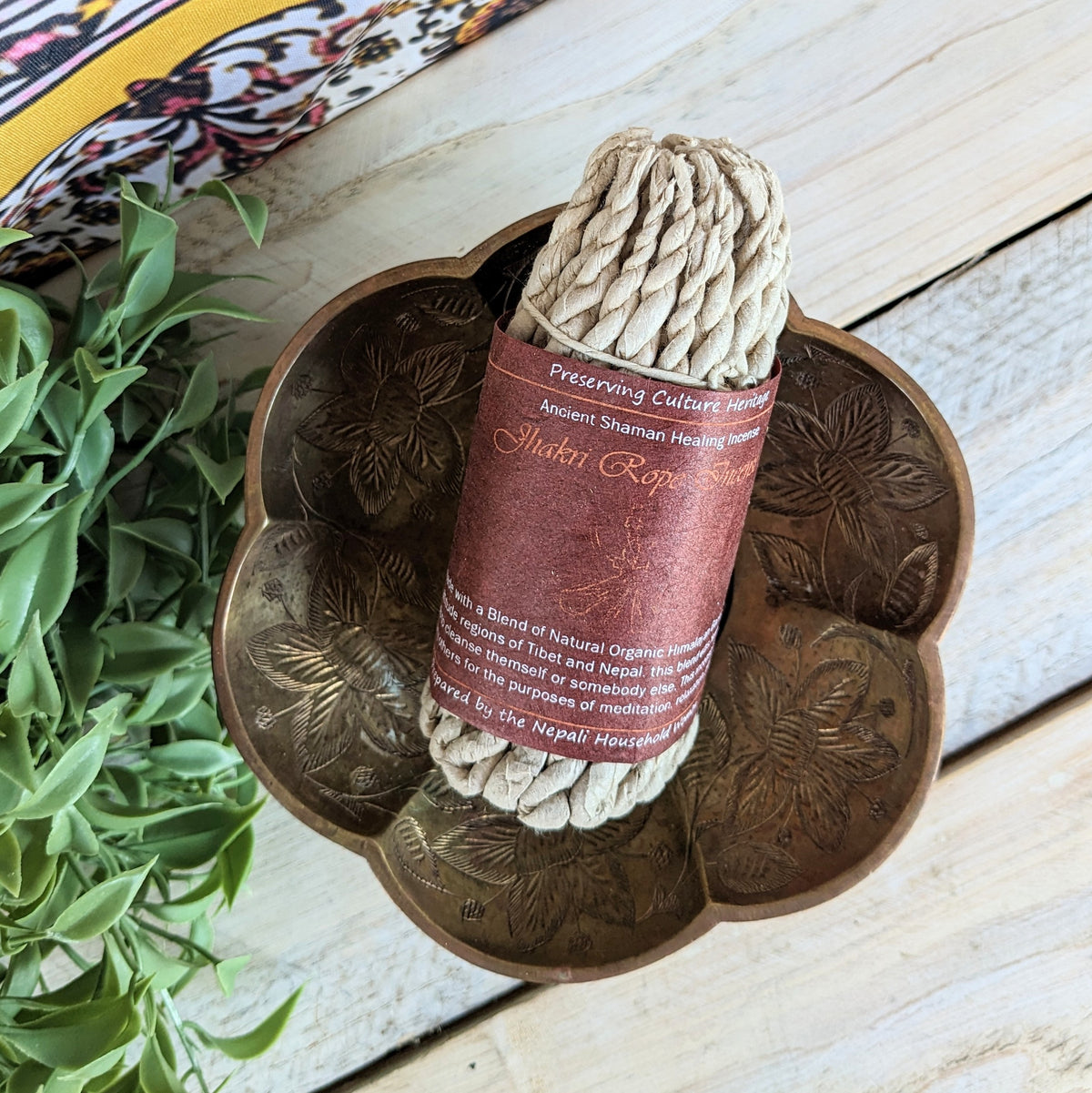 Rope Incense Jhakri Nepali | 80 grams Himalayan Dhoop