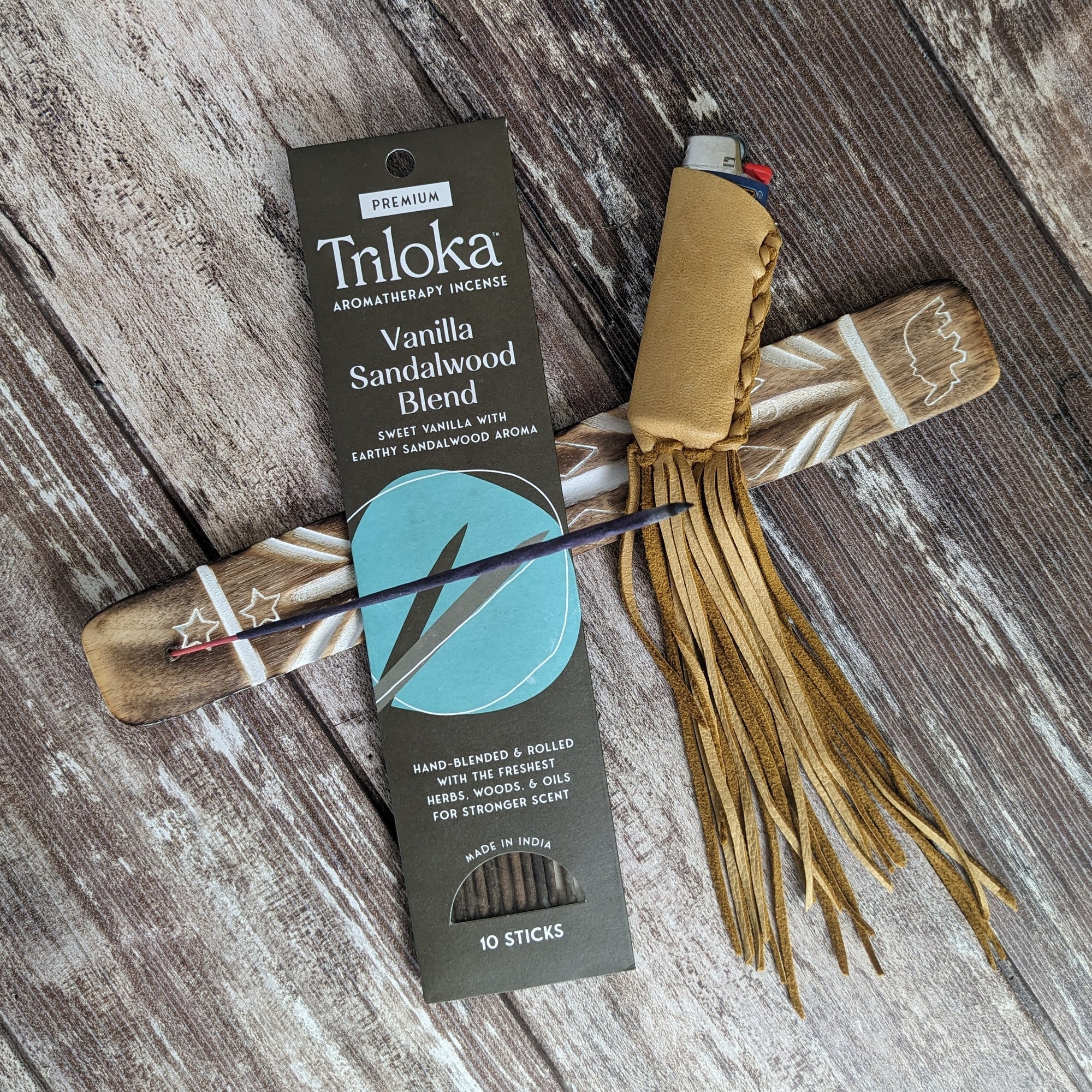 Triloka Premium | Vanilla Sandalwood Incense Sticks