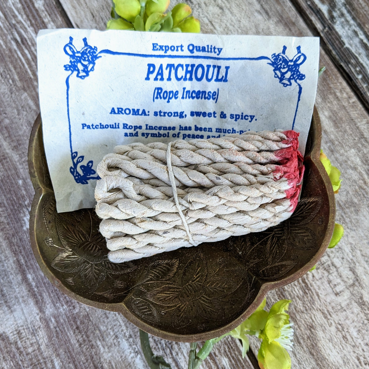 Rope Incense Patchouli Nepali | Himalayan Dhoop