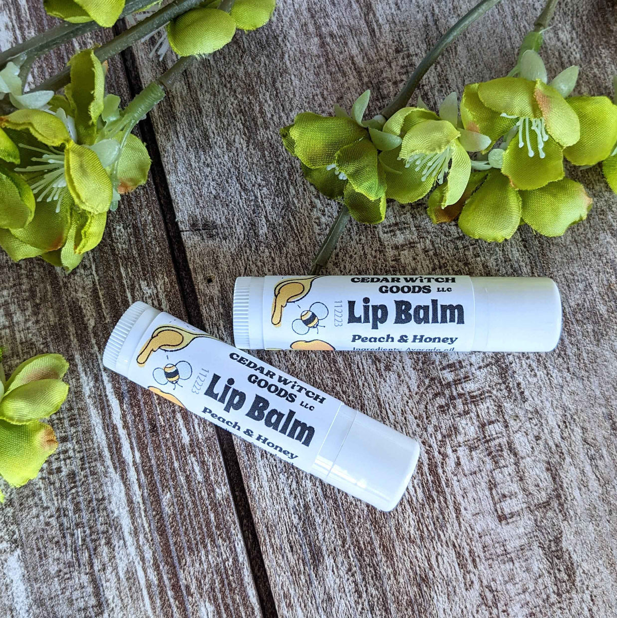Peach & Honey Lanolin Lip Balm