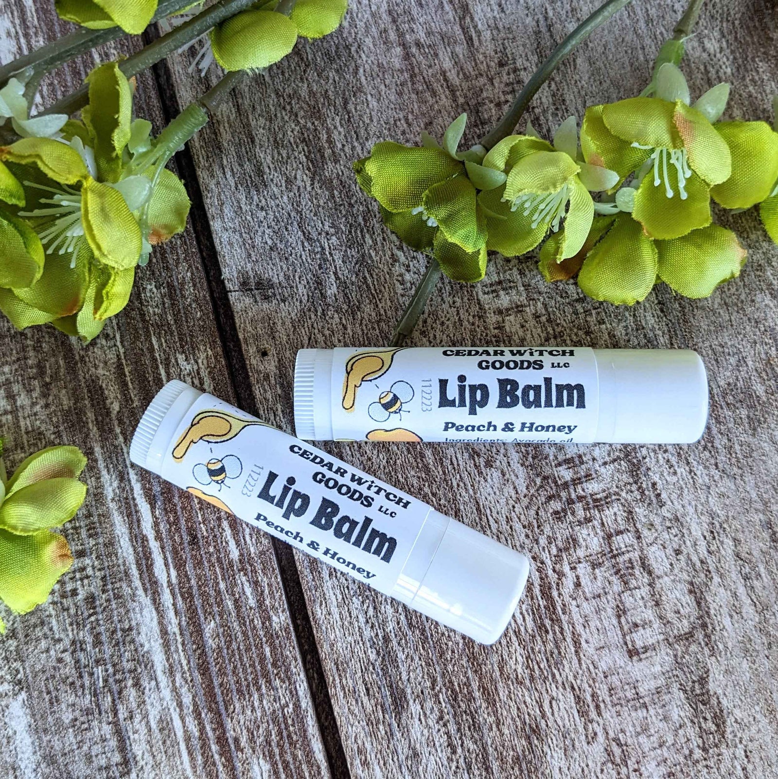 Peach & Honey Lanolin Lip Balm