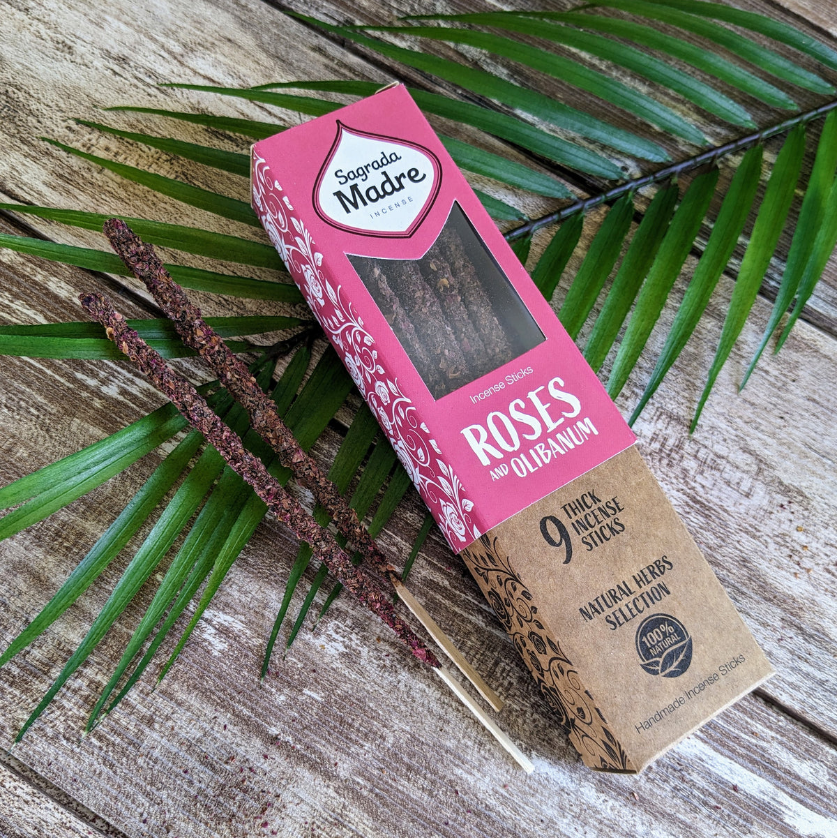 Sagrada Madre Incense | Roses &amp; Frankincense