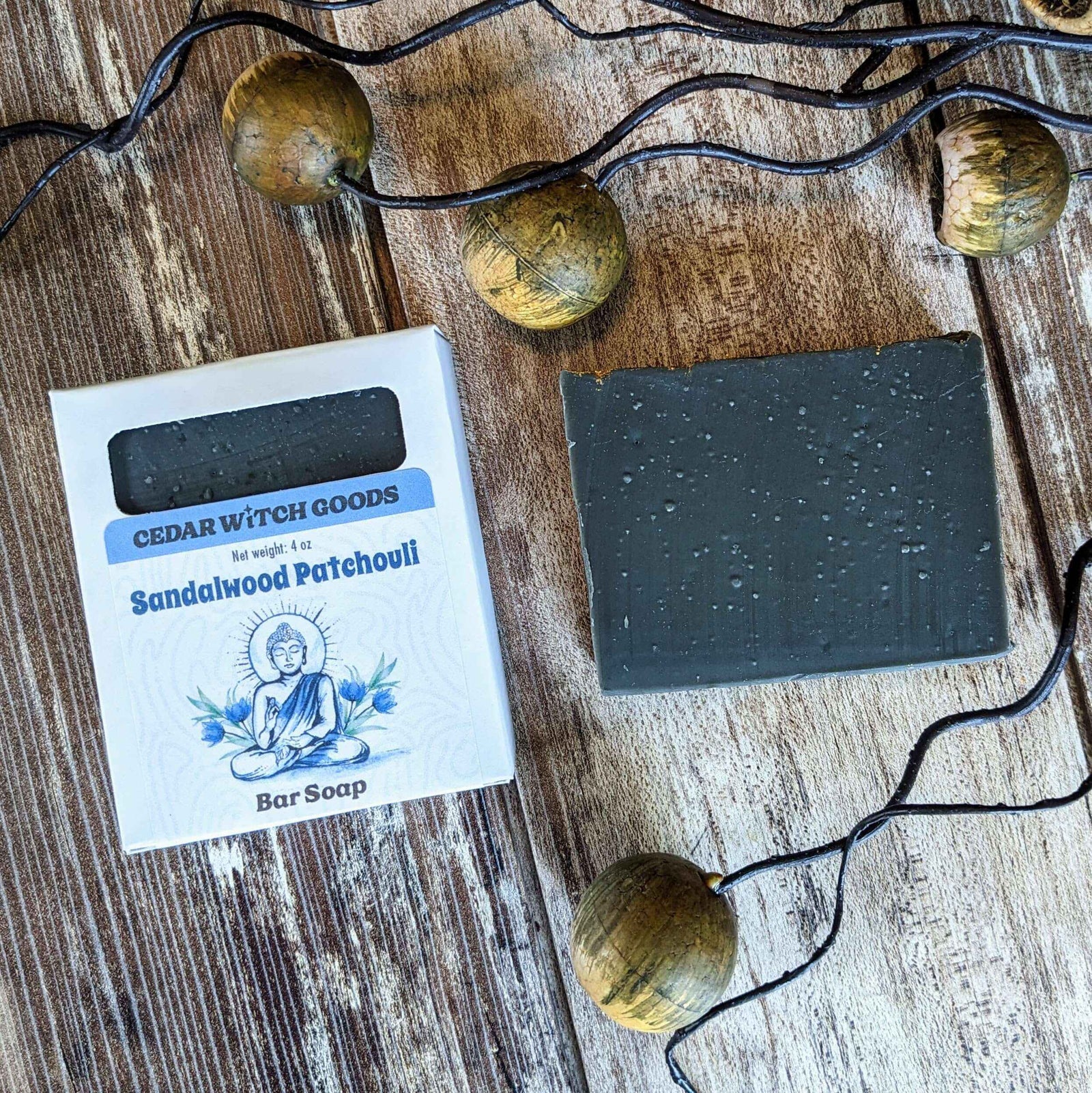 Sandalwood Patchouli Charcoal Soap