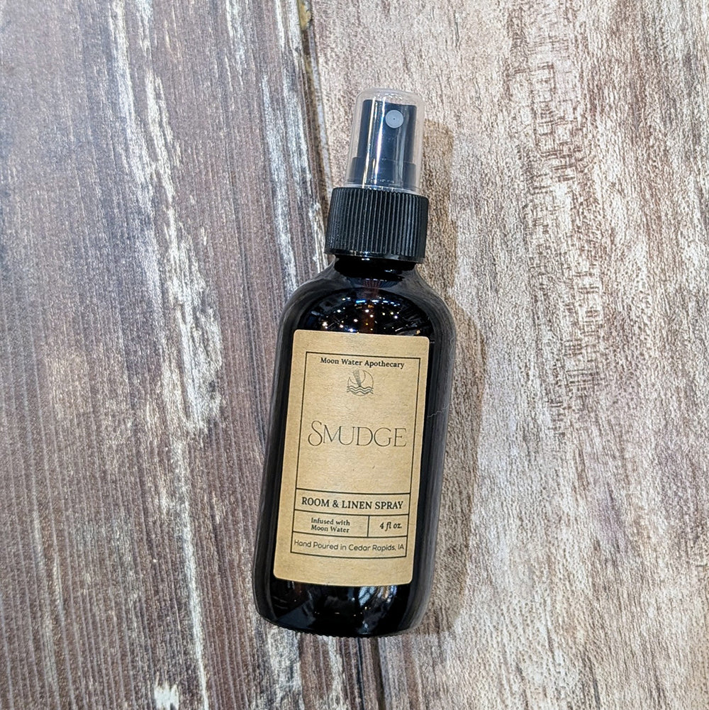 Smudge Room &amp; Linen Spray | White Sage, Palo Santo, Frankincense, Smoke