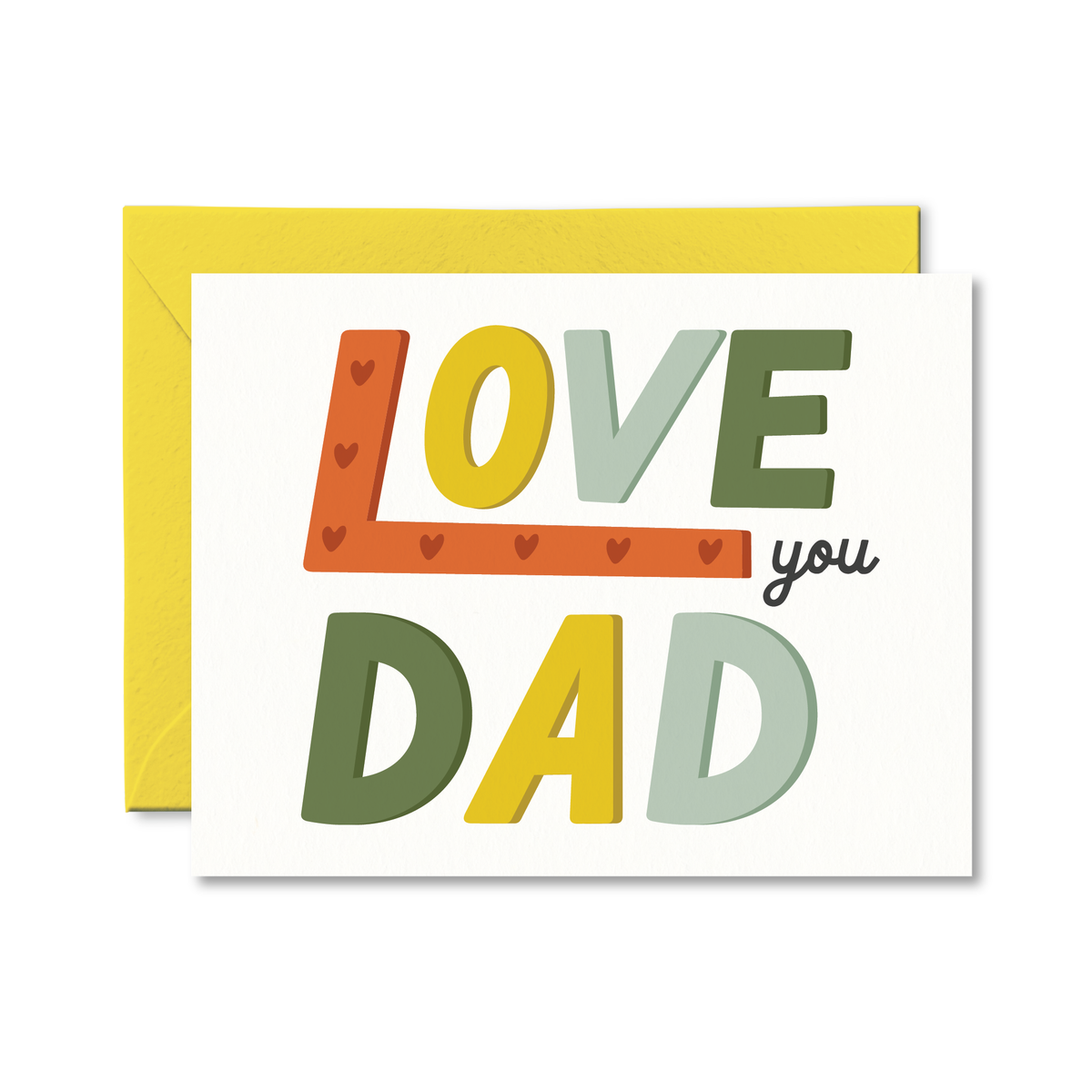 Love You Dad Card