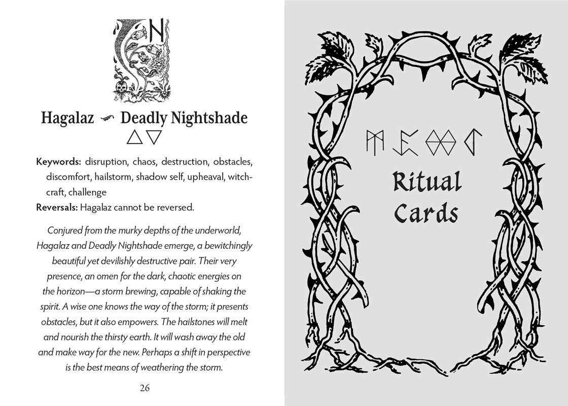 Runes and Roots Oracle by Nicolette Miele